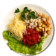 Салат Цезарь с курицей